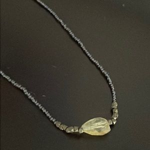 SALE- Handmade in Switzerland - Beaded Necklace